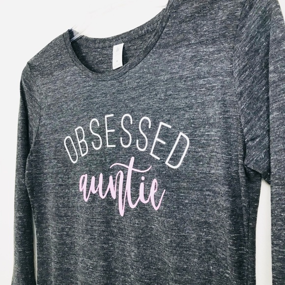 Long Sleeves Tee OBSESSED Auntie M A0020 - Picture 3 of 5